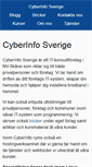Mobile Screenshot of cyberinfo.se